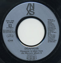 INXS : Disappear (7", Juk)