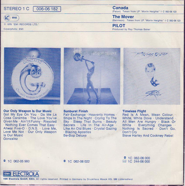 Pilot : Canada (7", Single)