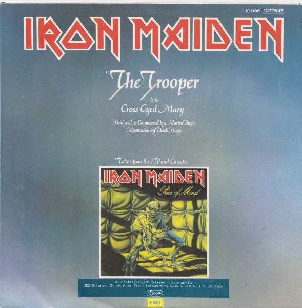Iron Maiden : The Trooper (7", Single)