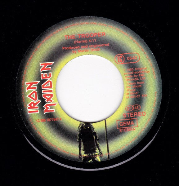Iron Maiden : The Trooper (7", Single)