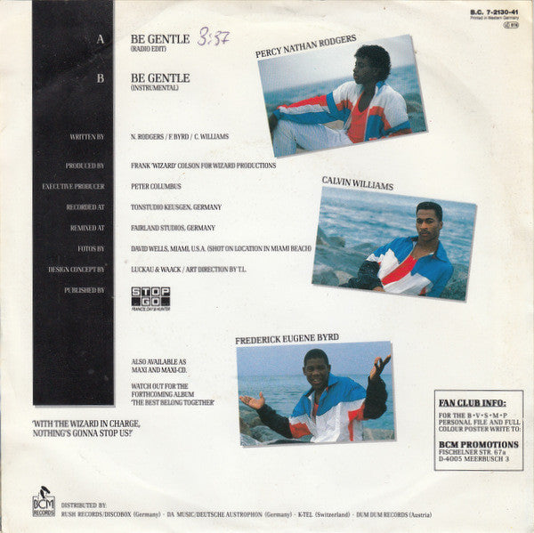 B.V.S.M.P. : Be Gentle (7", Single)