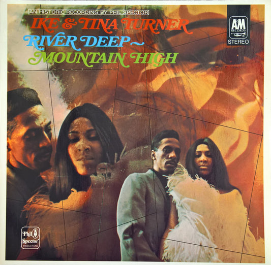Ike & Tina Turner : River Deep - Mountain High (LP, Album, RE)