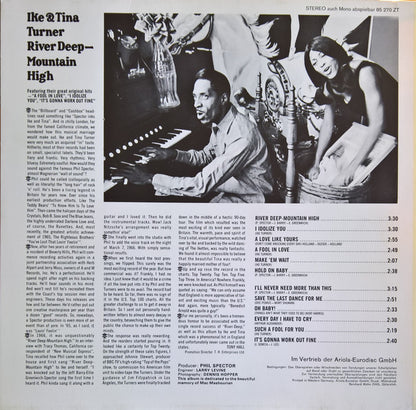 Ike & Tina Turner : River Deep - Mountain High (LP, Album, RE)
