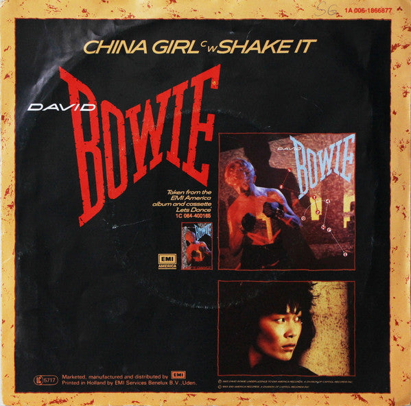 David Bowie : China Girl (7", Single)