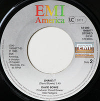 David Bowie : China Girl (7", Single)