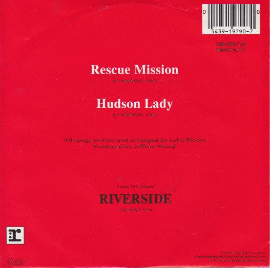 Luka Bloom : Rescue Mission (7", Single)