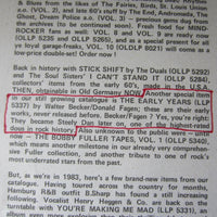 Walter Becker / Donald Fagen : The Early Years (LP, Album)