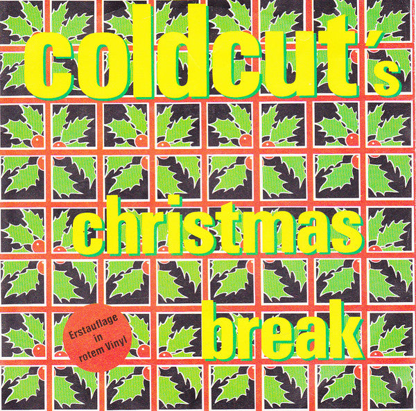 Coldcut : Coldcut's Christmas Break (7", Red)