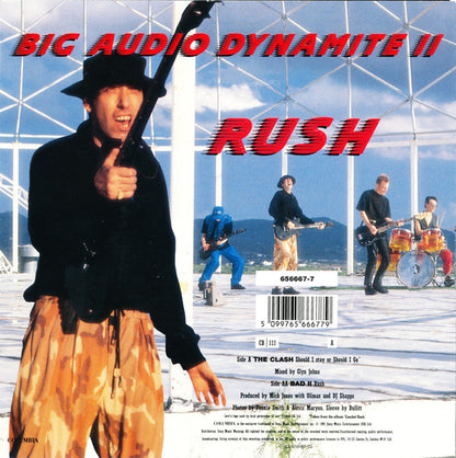 The Clash / BAD II* : Should I Stay Or Should I Go / Rush (7", Single, Lar)