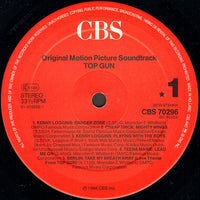 Various : Top Gun (Original Motion Picture Soundtrack) (LP, Album)