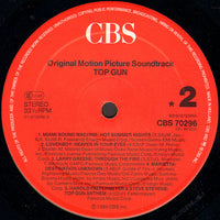 Various : Top Gun (Original Motion Picture Soundtrack) (LP, Album)