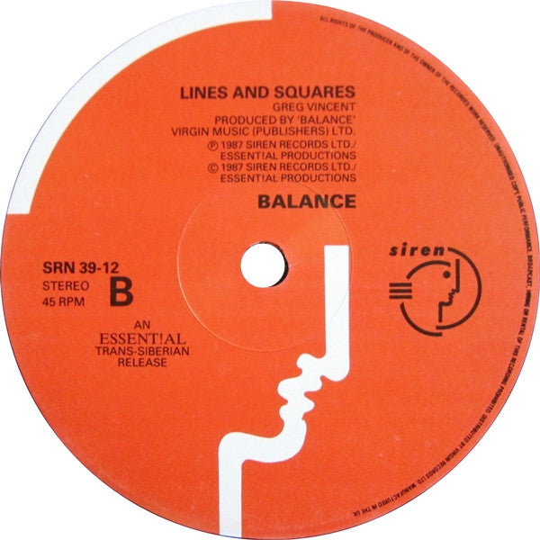 Balance (33) : Russian Train (12")