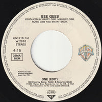 Bee Gees : One (7", Single)