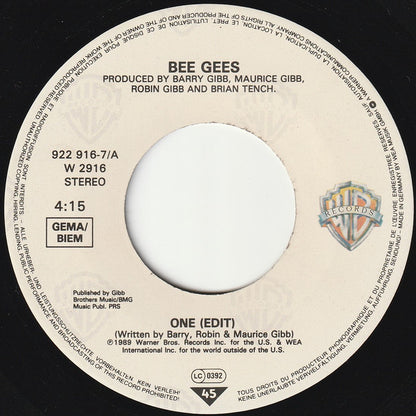 Bee Gees : One (7", Single)