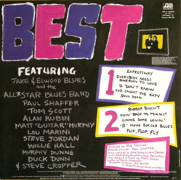 The Blues Brothers : Best Of The Blues Brothers (LP, Comp)