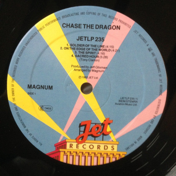 Magnum (3) : Chase The Dragon (LP, Album, Lon)