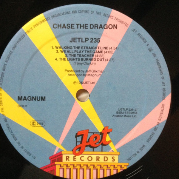Magnum (3) : Chase The Dragon (LP, Album, Lon)