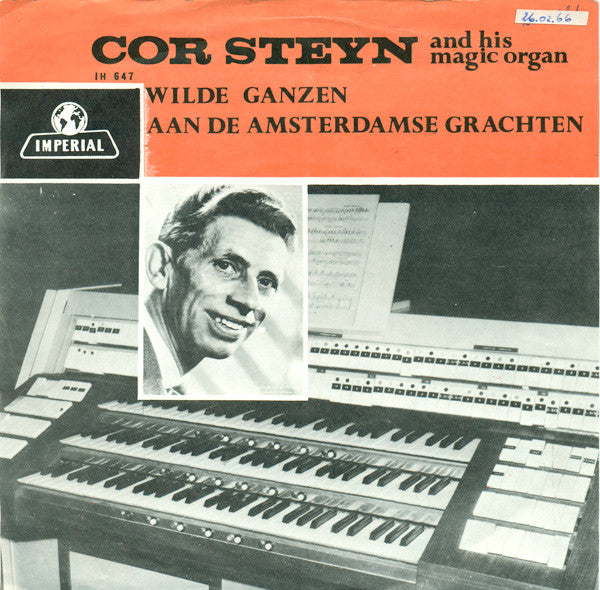 Cor Steyn : Wilde Ganzen / Aan De Amsterdamse Grachten (7", Single)