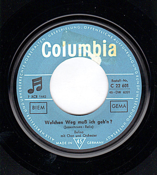 Belina : Die Schwarze Witwe (7", Single)