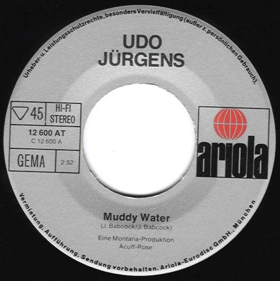 Udo Jürgens : Muddy Water (7", Single)