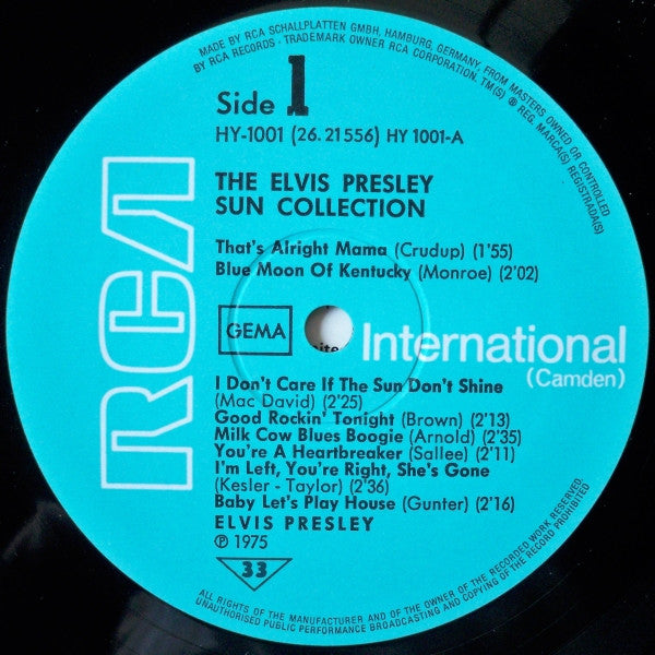 Elvis Presley : The Sun Collection (LP, Comp)