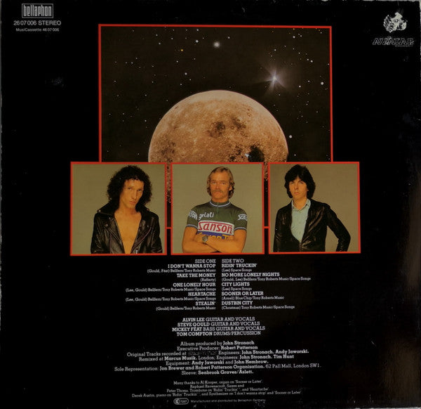 The Alvin Lee Band : Free Fall (LP, Album)