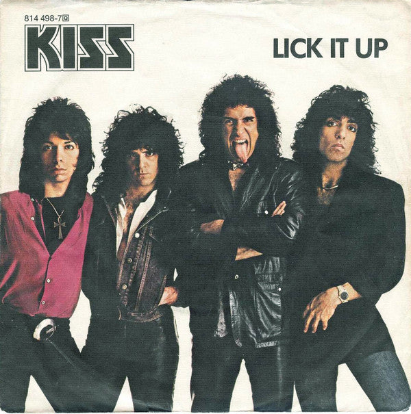 Kiss : Lick It Up (7", Single)