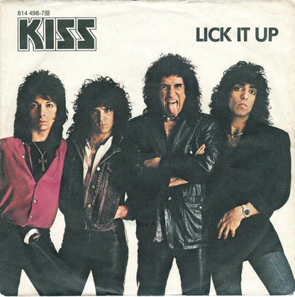Kiss : Lick It Up (7", Single)