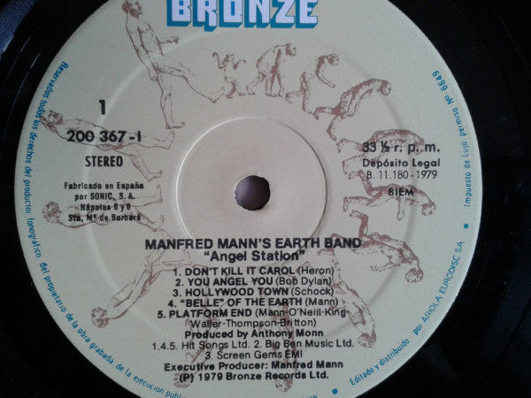 Manfred Mann's Earth Band : Angel Station (LP, Album)