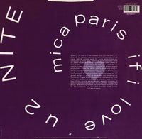 Mica Paris : If I Love U 2 Nite (12")