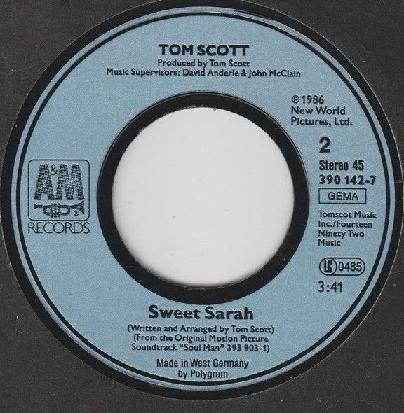 Sam Moore & Lou Reed : Soul Man (7", Single)