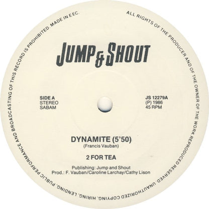 2 For Tea : Dynamite (12")