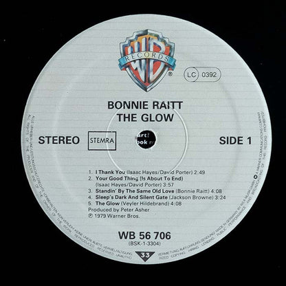 Bonnie Raitt : The Glow (LP, Album)
