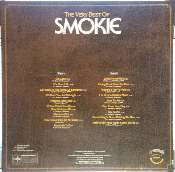 Smokie : The Very Best Of (LP, Comp)