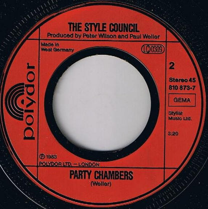 Paul Weller - The Style Council : Speak Like A Child (7", Single)