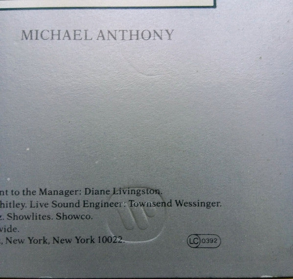 Van Halen : Women And Children First (LP, Album, Club)