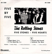 The Rolling Stones : Five By Five (7", EP, Mono)