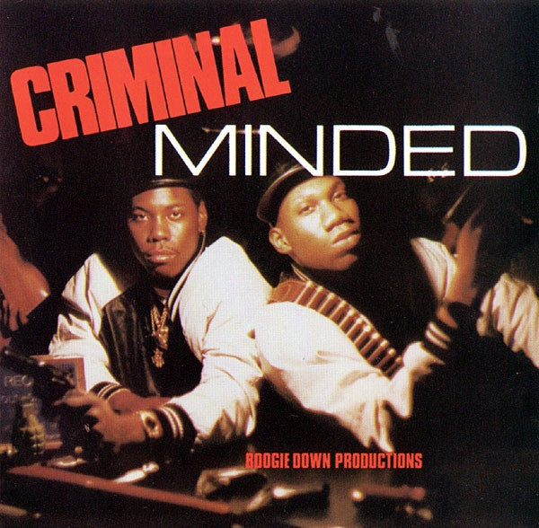 Boogie Down Productions : Criminal Minded (LP, Album, RE)