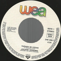 Juliane Werding : Tränen Im Ozean (7", Single)
