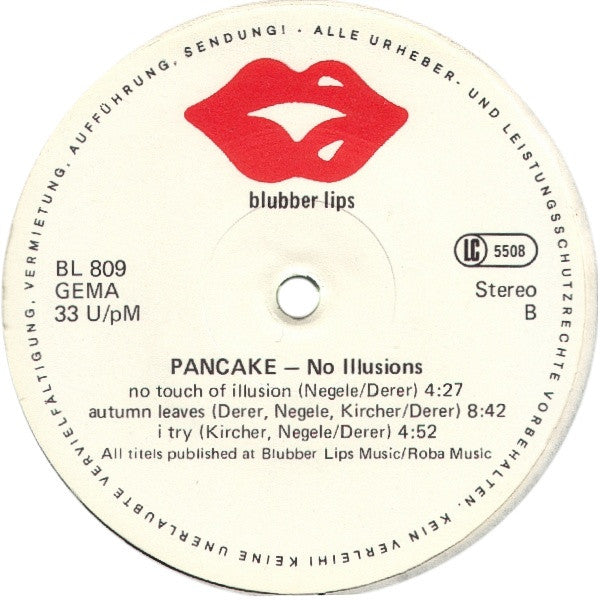 Pancake (3) : No Illusions (LP, Album)