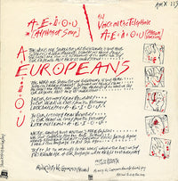 Europeans : A.E.I.O.U. (12", Single)