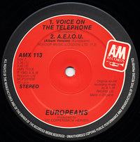 Europeans : A.E.I.O.U. (12", Single)