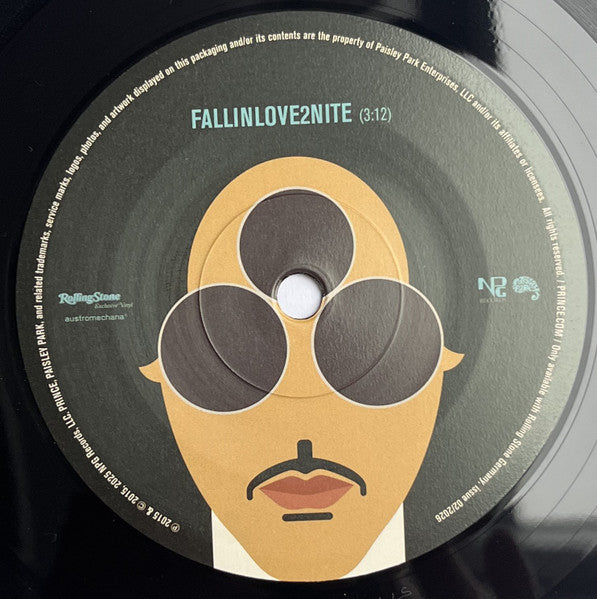 Prince : Fallinlove2nite / Hardrocklover (7", Single)