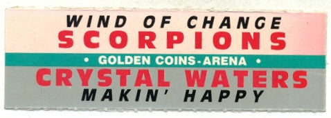Scorpions / Crystal Waters : Wind Of Change / Makin' Happy (7", Promo)