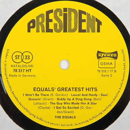 The Equals : Equals' Greatest Hits (LP, Comp)