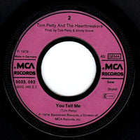 Tom Petty And The Heartbreakers : Louisiana Rain / You Tell Me (7", Single)