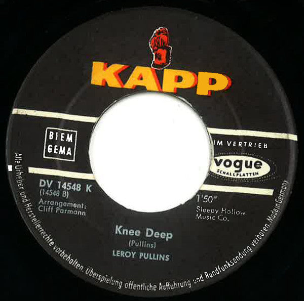 Leroy Pullins : I'm A Nut (7", Single)