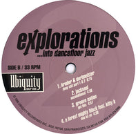 Various : Explorations Into Dancefloor Jazz 2 (LP, Comp)