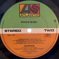 Led Zeppelin : Houses Of The Holy (LP, Album, RE)