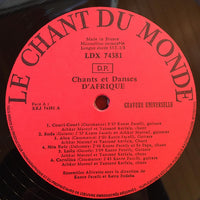 Keita Fodeba, Kante Facelli : Chants & Danses Afrique (LP)